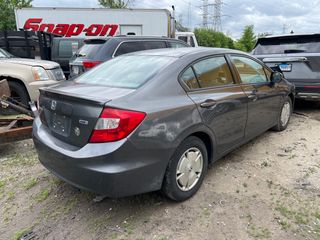 2012 Honda Civic HF - Exterior Rear Right Corner Image